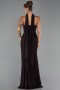 Abschlusskleid Lang Braun ABU5564