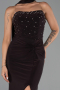 Abschlusskleid Lang Braun ABU5564