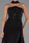 Abendkleid Lang Schwarz ABU6318