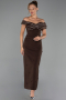 Partykleid Midi Braun ABK2658