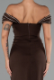 Partykleid Midi Braun ABK2658