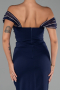 Partykleid Midi Marineblau ABK2658