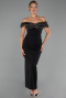 Partykleid Midi Schwarz ABK2658