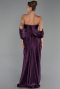 Abendkleid Lang Chiffon Violette ABU6306