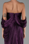 Abendkleid Lang Chiffon Violette ABU6306