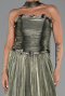 Abendkleid Lang Chiffon Khaki ABU6322