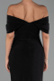 Abendkleid Lang Schwarz ABU6324