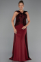 Abendkleid Lang Weinrot ABU6326