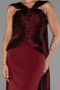 Abendkleid Lang Weinrot ABU6326