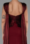 Abendkleid Lang Weinrot ABU6326