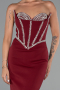 Abendkleid Lang Weinrot ABU6327