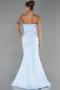Abendkleid Lang Eisblau ABU6327