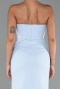 Abendkleid Lang Eisblau ABU6327