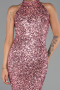 Puder Abendkleid Lang ABK2474