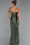 Abschlusskleid Lang Khaki ABU4944