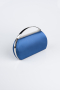 Marineblau Abendtasche Satin V351