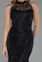Abendkleid Lang Spitze Schwarz ABU6332