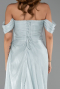 Minzgrün Abendkleid Chiffon Lang ABU5974