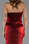Abendkleid Lang Chiffon Weinrot ABU6336
