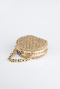 Gold Abendtasche Steinbesetzt SH854