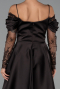 Abendkleid Midi Satin Braun ABK2552
