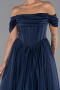 Partykleid Midi Marineblau ABK2665