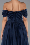Partykleid Midi Marineblau ABK2665