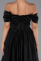 Partykleid Midi Schwarz ABK2665