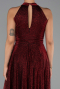 Partykleid Midi Weinrot ABK2638