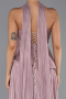 Abendkleid Lang Chiffon Puder ABU6335