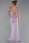 Abschlusskleid Lang Lavendel ABU6341