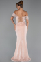 Abschlusskleid Lang Puder ABU6341