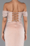Abschlusskleid Lang Puder ABU6341