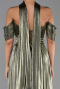 Abendkleid Lang Chiffon Khaki ABU6342