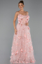 Abendkleid Lang Puder ABU6344