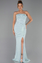 Abendkleid Lang Spitze Türkis ABU6355