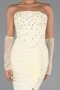 Abendkleid Lang Spitze Gelb ABU6355