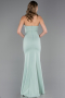Abendkleid Lang Minzgrün ABU6366
