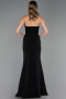 Abendkleid Lang Schwarz ABU6366