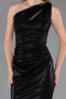 Abendkleid Lang Schwarz ABU6368