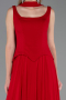 Abschlusskleid Lang Chiffon Rot ABU6369