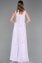 Abschlusskleid Lang Chiffon Lila ABU6369
