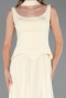 Abschlusskleid Lang Chiffon Gelb ABU6369