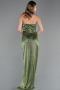 Abendkleid Lang Khaki ABU6370