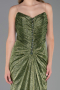 Abendkleid Lang Khaki ABU6370