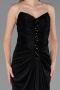 Abendkleid Lang Schwarz ABU6370
