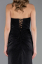Abendkleid Lang Schwarz ABU6371