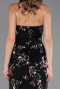 Abendkleid Lang Schwarz ABU6299