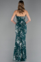 Abendkleid Lang Smaragdgrün ABU6299