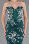 Abendkleid Lang Smaragdgrün ABU6299